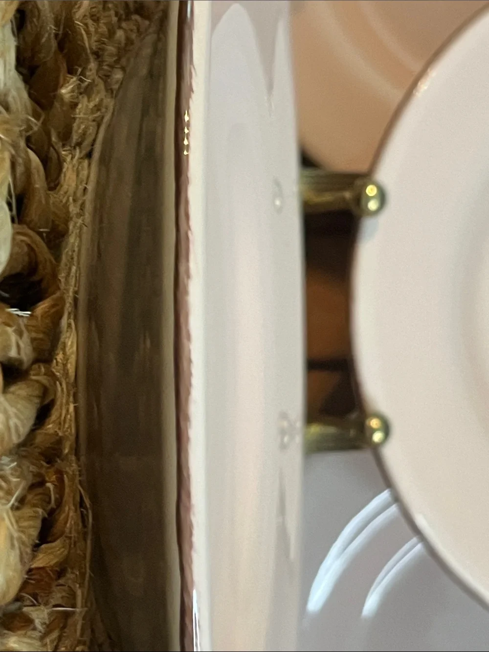 Pottery Barn- Morning Story, Set of 4 8.5” diameter Salad Plates - Discontinued